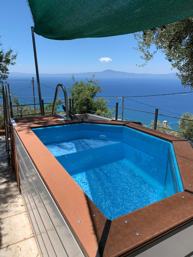 Messinian Sunset Villa Kalamáta Kültér fotó