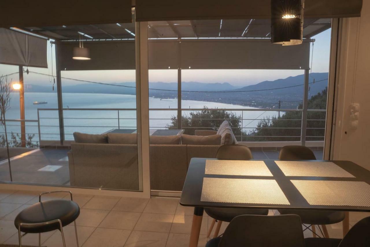 Messinian Sunset Villa Kalamáta Kültér fotó