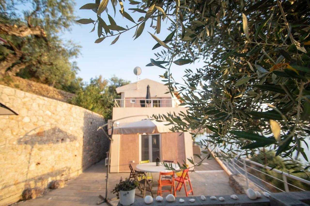 Messinian Sunset Villa Kalamáta Kültér fotó